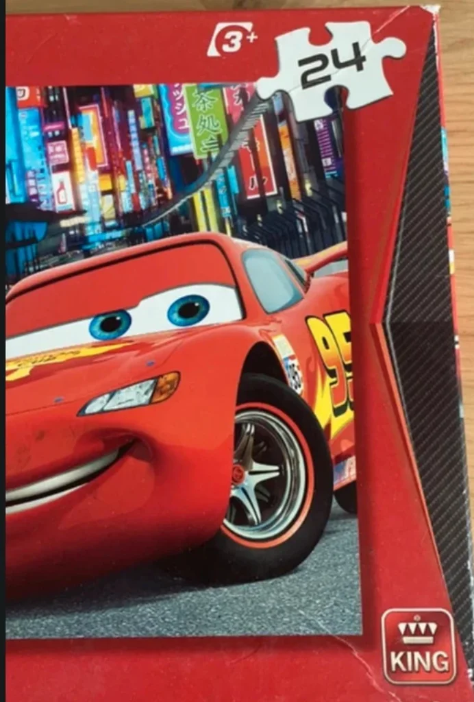 Puzzle cars 24 pièces 3+